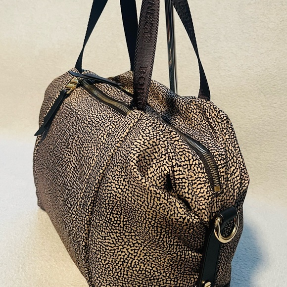 Borbonese Borsa A Mano Medium Jet Handbag - Picture 2 of 12